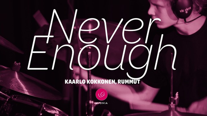 Kaarlo, drums — rummut — Dream Theater: Never Enough